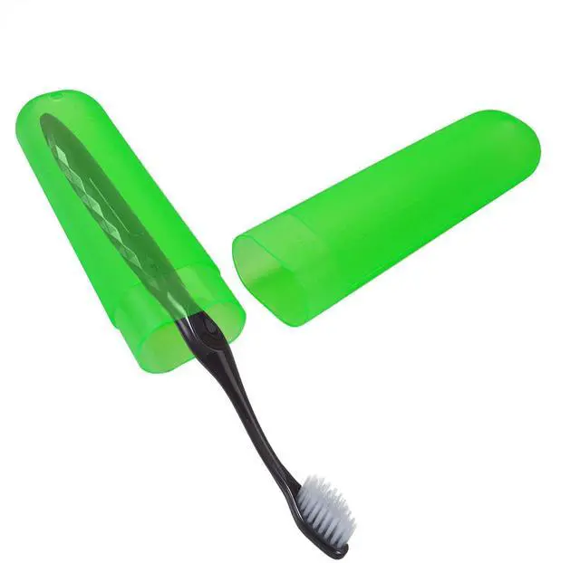 Alt view image 5 of 6 - 24PCS Plastic Toothbrush Case Six Colors Portable Dust-proof Toothbrush Cases Toothbrushes Holder for Daily and Travel Use (24)