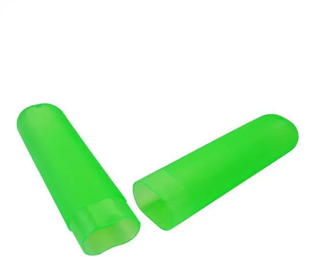 Alt view image 6 of 6 - 24PCS Plastic Toothbrush Case Six Colors Portable Dust-proof Toothbrush Cases Toothbrushes Holder for Daily and Travel Use (24)