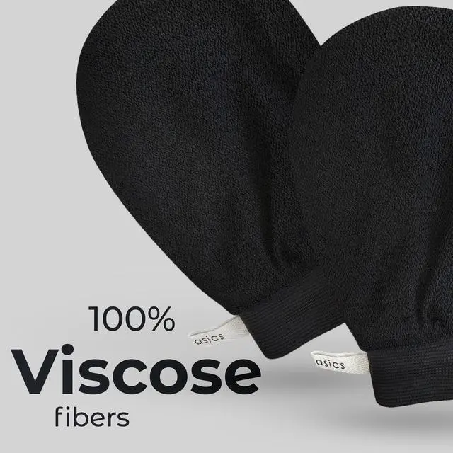 Alt view image 3 of 6 - Deep Exfoliating Gloves Korean Scrub Mitt (2 Pack)
