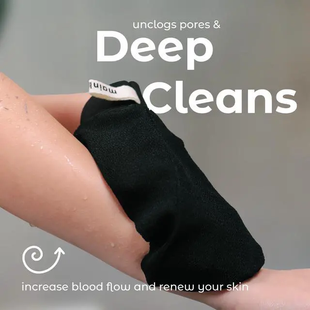 Alt view image 4 of 6 - Deep Exfoliating Gloves Korean Scrub Mitt (2 Pack)