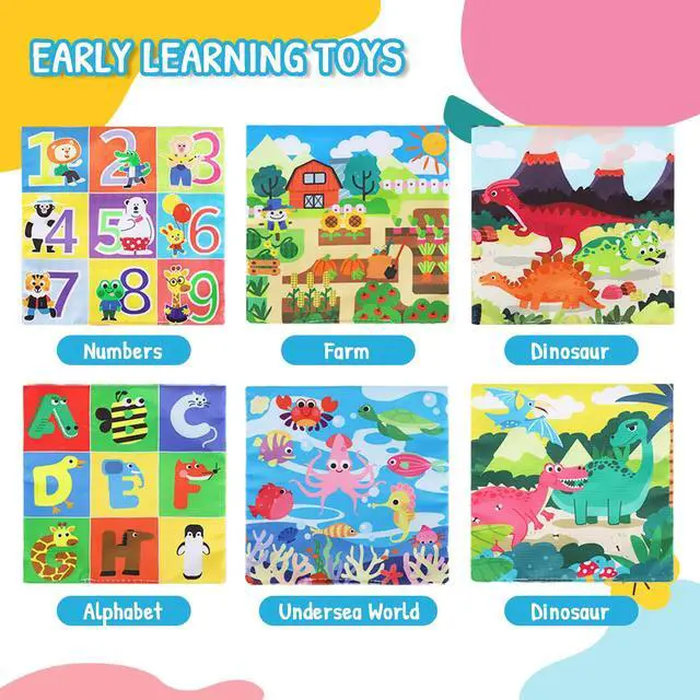 Alt view image 5 of 7 - Baby Tissue Box Toy - Montessori Baby Toys for 6-12 Months 1 Year Old Boy Girl - Soft Crinkle Sensory Toys for Infant Toddlers - Easter Basket Essentials Stuffers - Baby Boy Girl Gifts