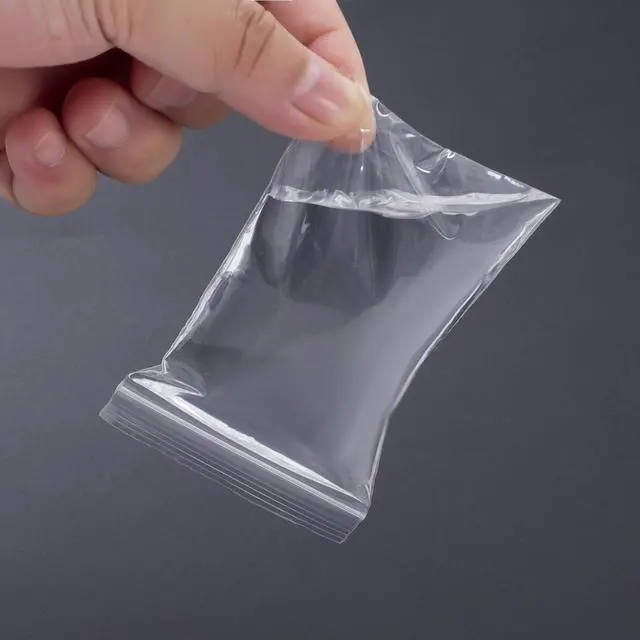Alt view image 6 of 7 - 400PCS Small Plastic Bags, 4 Assorted Sizes, Small Baggies, Clear Jewelry Bags Resealable, Reclosable Poly Bag for Pill, Beads, Storage