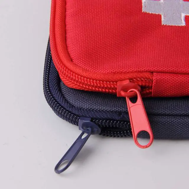 Alt view image 6 of 7 - 2 Packs First Aid Bag,Empty First Aid Pouch,Mini Portable Medical Bag for Outdoor Camping Hiking Travel EmergencyMultifunction Emergency Medicine Storage Bag-7x5 inch