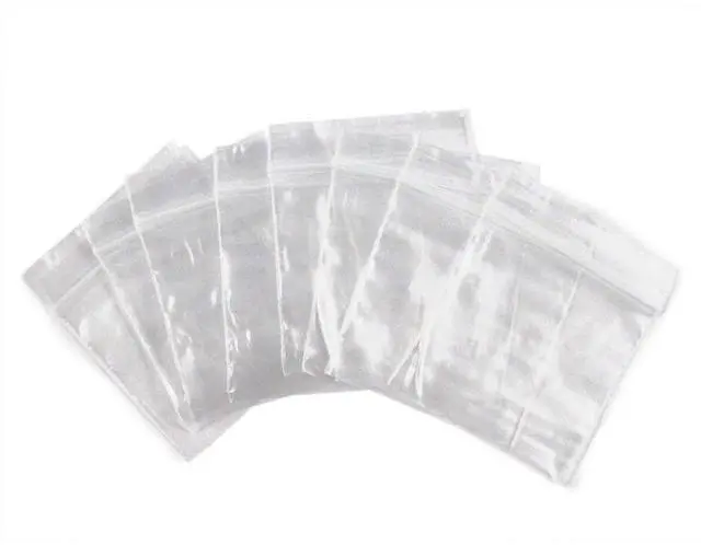 Main image of 100pc Self Locking 2 x 2 Plastic Bags 2mm Thick All Purpose Storage Baggies