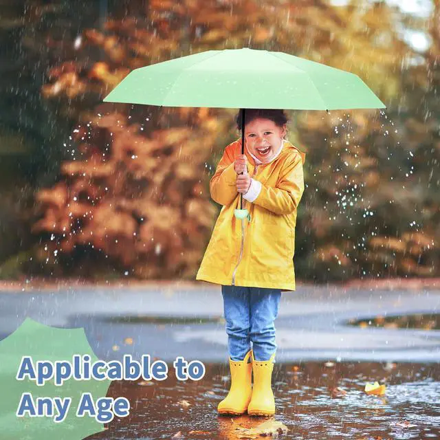 Alt view image 6 of 7 - Travel Umbrella Portable Compact Umbrellas, Pocket Mini for Purse, Umbrellas for UV Sun & Rain Small for Backpack, Umbrella with Case Folding for Kids Women