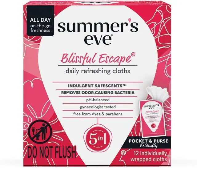 Alt view image 5 of 6 - Blissful Escape Daily Refreshing Feminine Wipes, 32 Count & 12 Count