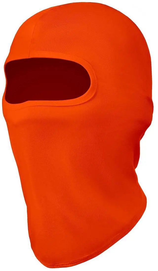 Main image of Balaclava Face Mask, Orange Ski Mask for Men & Women, Full Face Mask