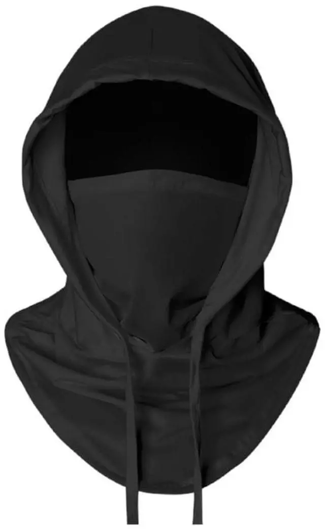 Main image of Cooling Balaclava Sun UV Protection Hood Breathable Full Head Mask Face Cover for Men Women Cycling Motorcycle Fishing Black