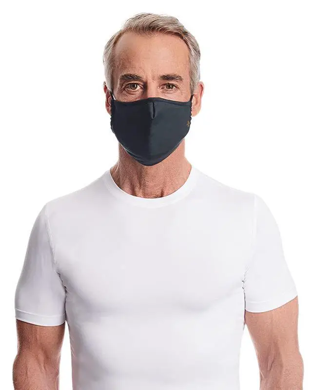 Alt view image 2 of 7 - 2-Pack Community Wear Face Masks - Black