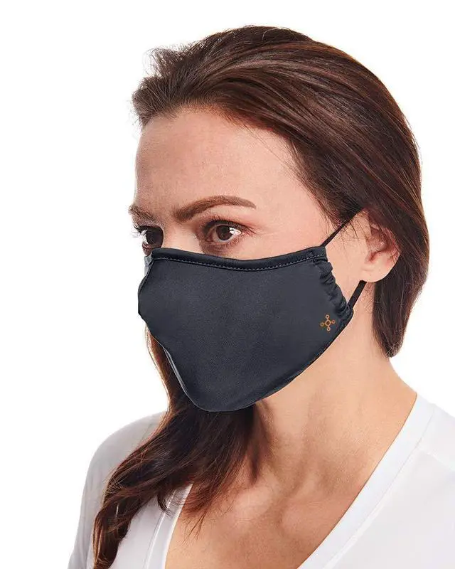 Alt view image 6 of 7 - 2-Pack Community Wear Face Masks - Black