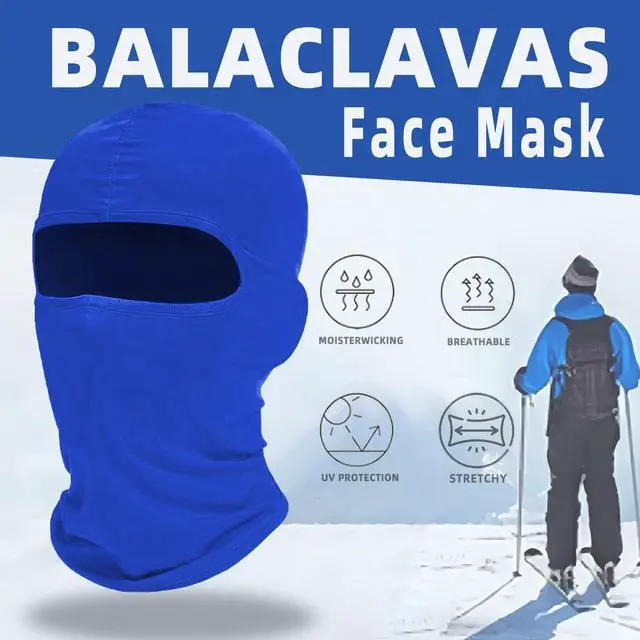 Alt view image 4 of 7 - 4 Pack Balaclava Ski Face Mask for Men Women,Cooling Neck Gaiter Full Head Mask Face Cover