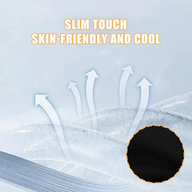 Alt view image 3 of 7 - 3 Holes Balaclava Ski Mask, Thin Three Holes Full Face Mask for Motorcycle Bike Hunting Cycling Cap Ski (3A)