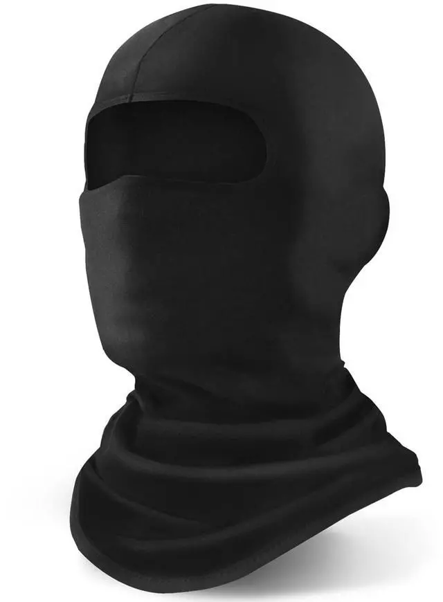 Main image of Balaclava Ski Mask for Men/Women, Motorcycle Neck Gaiter, Black