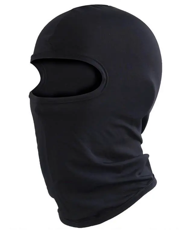 Main image of Balaclava Ski Mask Head Mask Full Face Mask Windproof Face Cover Sun UV Protection Scarf Men Women Outdoor Sport Cycling Cap (Black)