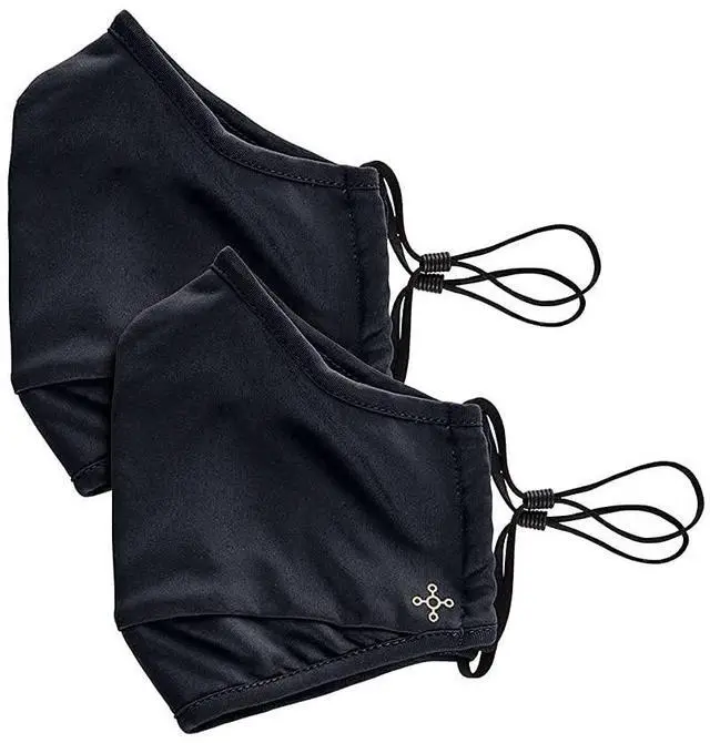 Main image of Community Wear Face Masks I Double Lined, Copper Infused, Ear Straps & Nose Wire, Face Covering (Pack of 2)