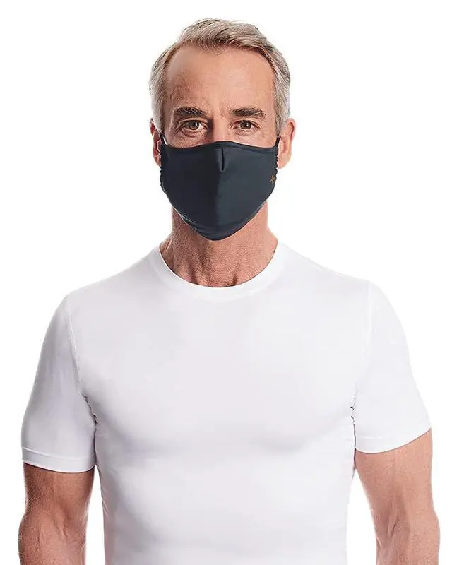 Alt view image 3 of 7 - Community Wear Face Masks I Double Lined, Copper Infused, Ear Straps & Nose Wire, Face Covering (Pack of 2)