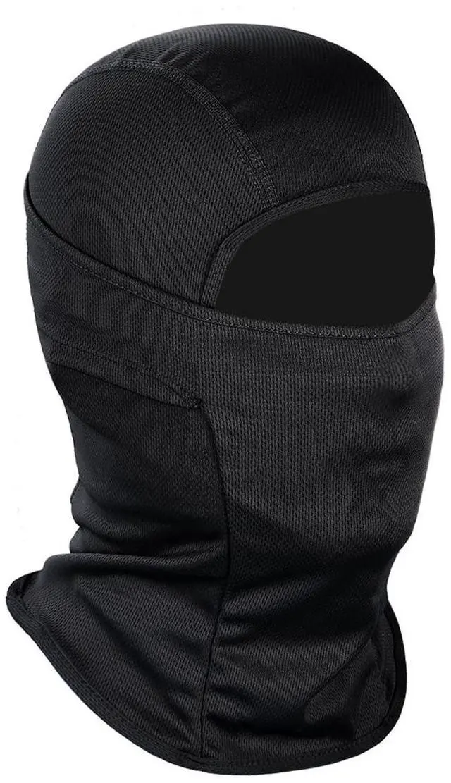 Main image of Ski Mask for Men Women, Balaclava Face Mask, Shiesty Mask UV Protector Lightweight for Motorcycle Snowboard Black