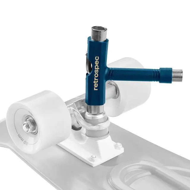 Alt view image 5 of 7 - Upkeep Skateboard Multi-Tool with Allen Wrench & Phillips Head Screwdriver - Compact Maintenance Kit for Skateboards & Roller Skates - Adjusts Wheels & Trucks