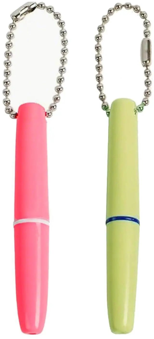 Main image of 2PCS Reusable Dental Picks Kit Portable Teeth Stain Plaque Remover with Keychain with Keychain Tooth Erasers Tartar Eraser Tool Set for Travel, Pets & Oral Hygiene, Pink and Green