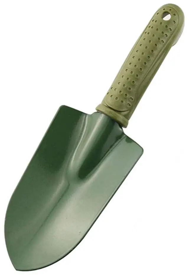 Main image of Garden Tool Shovel for Digging Gardening Trowel for Lawn Planting Alloy Spade Plastic Handle Anti Slippery