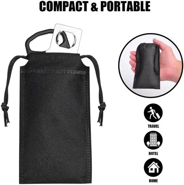Alt view image 3 of 3 - Portable Door Lock, Door Lock Self-Defense Security Device