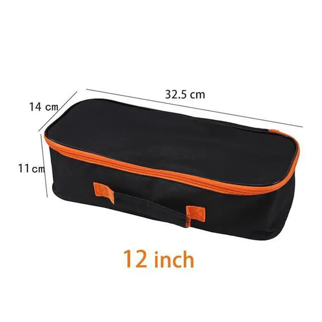 Alt view image 2 of 7 - Tool Bag, Waterproof Oxford Bag, Multiple Purpose-Tool Organizers and Storage, Small Metal Tools Bags (Small Portable Zipper Tool Pouch)