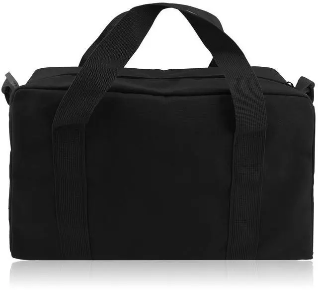 Main image of Small Tool Bag,Close Top Wide Mouth Tool Organizer Bag,Large Capacity Tool Bags for Men,Canvas Tool Storage Bag for Storage Handbag for Screwdrivers,Wrench,Pliers Hand Tools (black, 12 Inch)