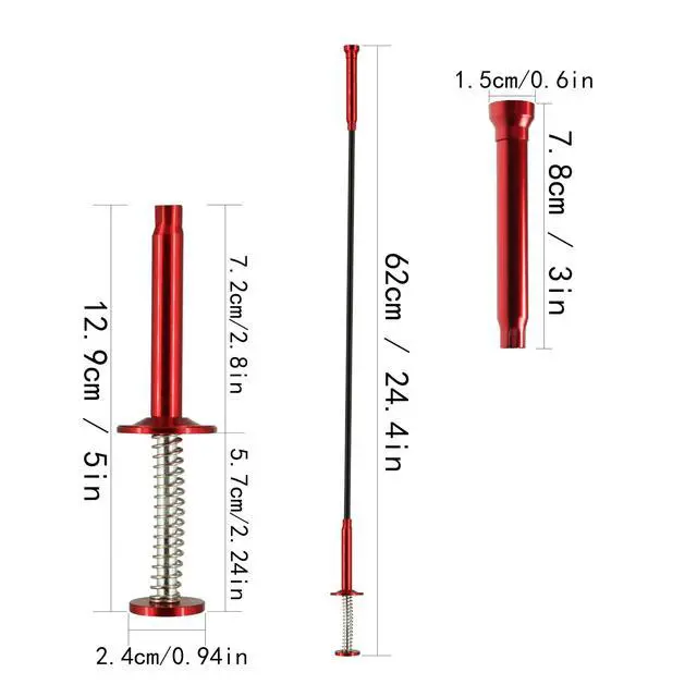 Alt view image 2 of 6 - Flexible Claw Pickup Tool with Magnet, Magnetic Pickup Tool, 4-Finger Claw, Rustless SpringClaw-Type Magnetic Pick-up Tool, for Garbage Pick up