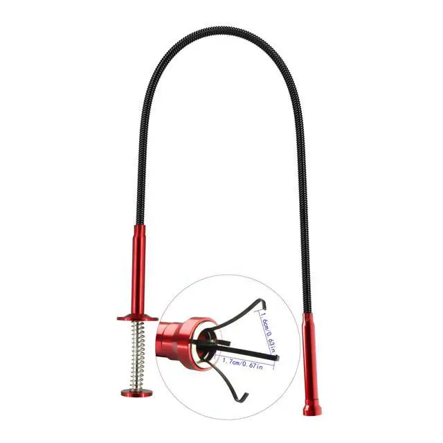 Alt view image 5 of 6 - Flexible Claw Pickup Tool with Magnet, Magnetic Pickup Tool, 4-Finger Claw, Rustless SpringClaw-Type Magnetic Pick-up Tool, for Garbage Pick up