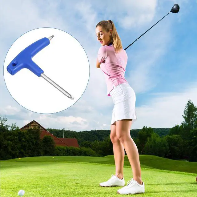 Alt view image 4 of 7 - Golf Driver Tool, 2 in 1 Golf Torque Wrench for T20 and T25, Portable Driver Tools, Adjustment Golf Tool with Plastic Handle, Golf Accessories for Golf Club Driver Equipment(Blue)