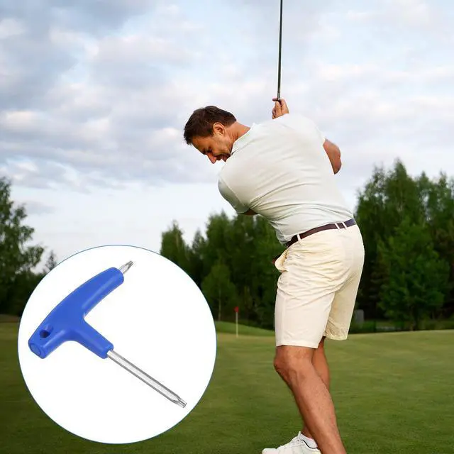 Alt view image 6 of 7 - Golf Driver Tool, 2 in 1 Golf Torque Wrench for T20 and T25, Portable Driver Tools, Adjustment Golf Tool with Plastic Handle, Golf Accessories for Golf Club Driver Equipment(Blue)