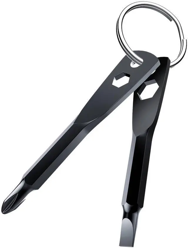 Main image of Gifts for Christmas Stocking Stuffers for Men,Keychain Screwdriver Tool Gifts Stocking Stuffers for Men, 4-in-1 Screwdriver Bit with Phillips,Slotted and Hex Wrench Cool Gadgets for Husband