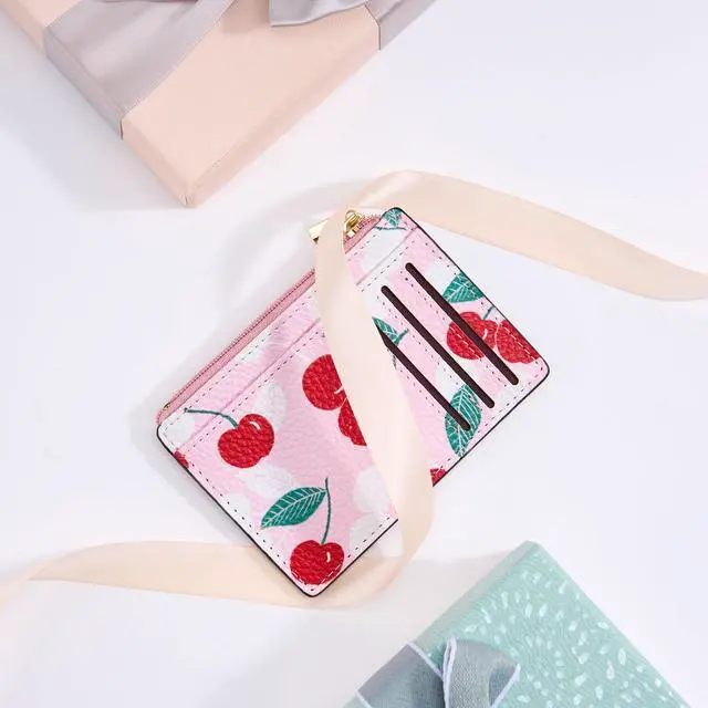Alt view image 7 of 7 - Womens Credit Card Holder Wallet, Small Slim RFID Blocking Sleeve