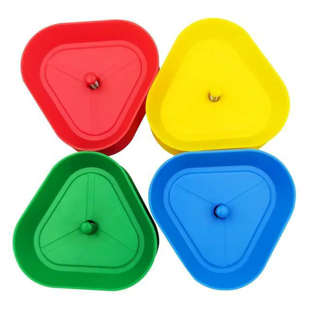 Alt view image 5 of 6 - Playing Card Games Holder - 4Pack Little Hands Cards Tray for Kids, Seniors,Hands Free Cards Holders for Cards Game, Poker Parties, Family Card Game Nights