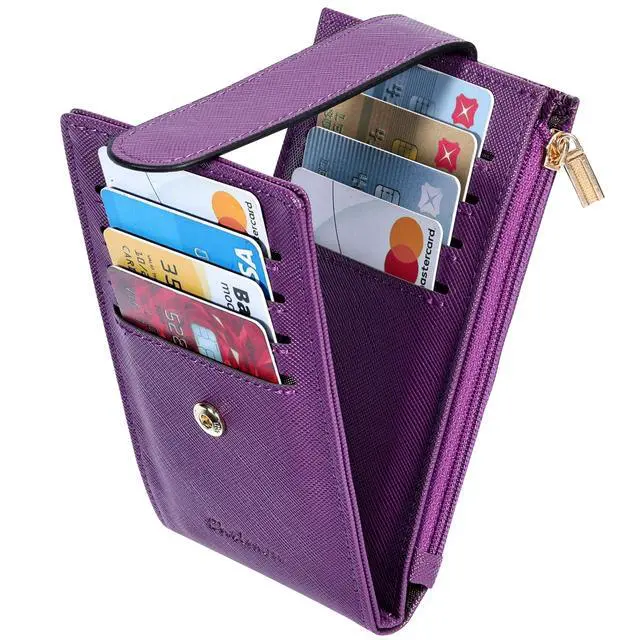 Alt view image 5 of 7 - Women's RFID Slim Card Holder Wallet
