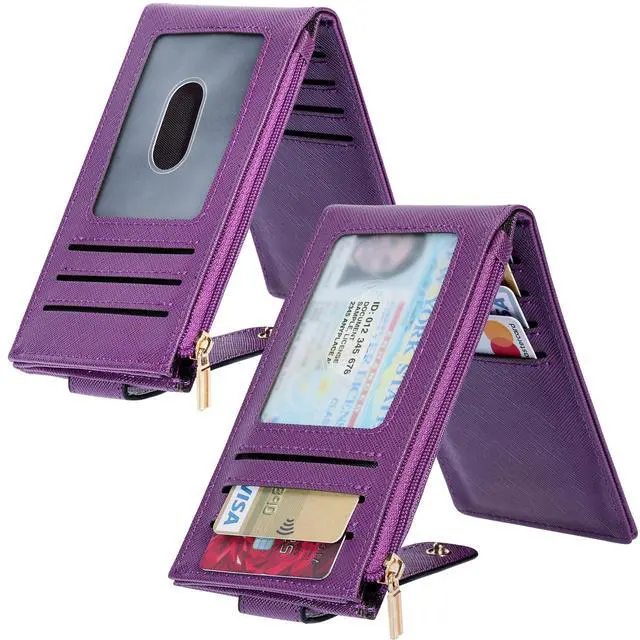 Alt view image 2 of 7 - Women's RFID Slim Card Holder Wallet