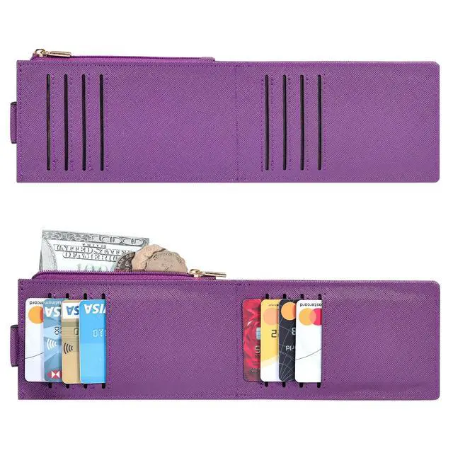 Alt view image 4 of 7 - Women's RFID Slim Card Holder Wallet