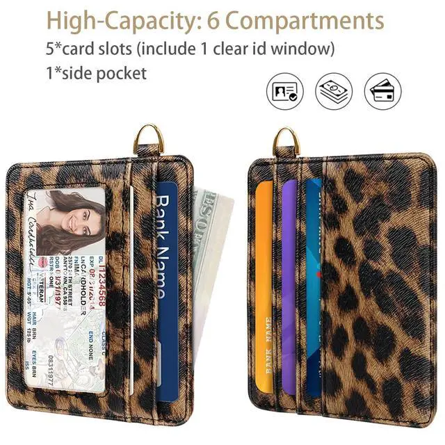Alt view image 2 of 7 - Slim Minimalist Pocket Credit Card Holder Wallet Women