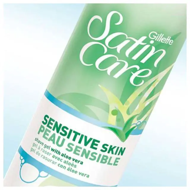 Alt view image 4 of 7 - Satin Care Sensitive Skin Shave Gel for Women, 7 Oz, Pack of 2