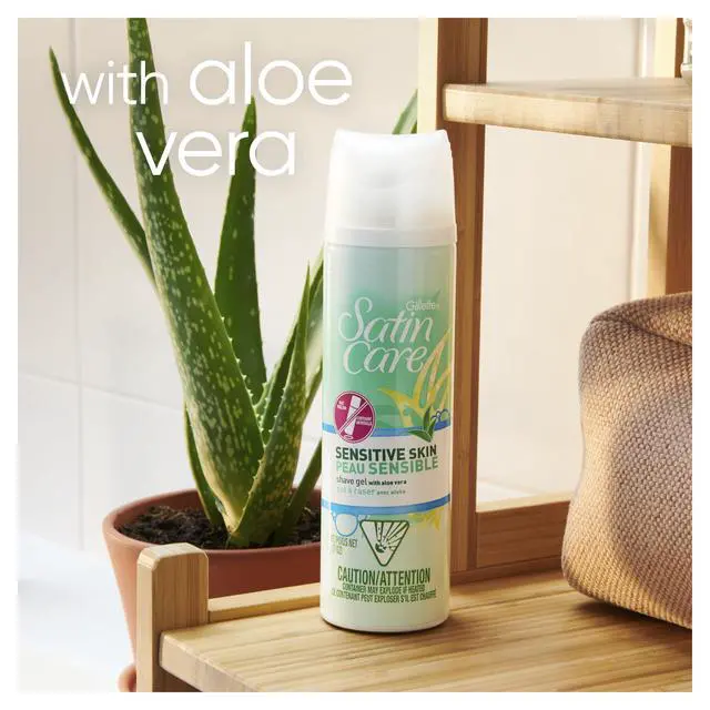 Alt view image 3 of 7 - Satin Care Sensitive Skin Shave Gel for Women, 7 Oz, Pack of 2