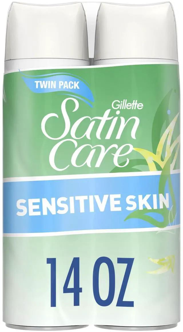 Main image of Satin Care Sensitive Skin Shave Gel for Women, 7 Oz, Pack of 2