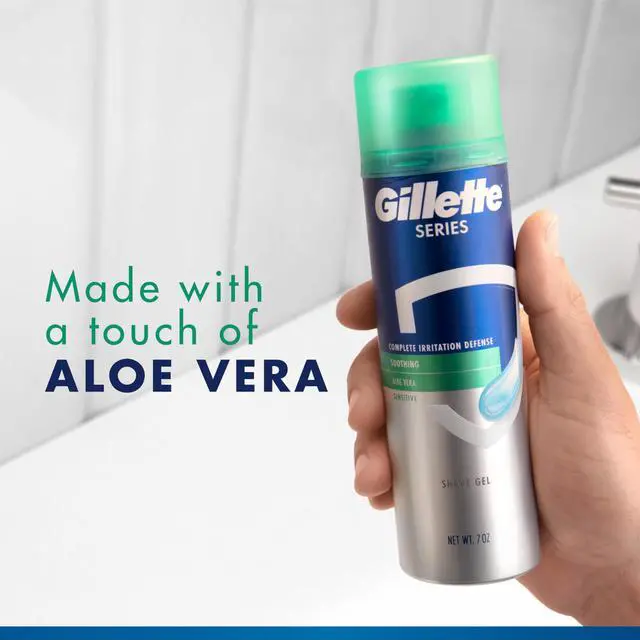 Alt view image 3 of 7 - Series 3X Action Shave Gel, Sensitive Twin Pack, 7 Oz (Pack of 2)