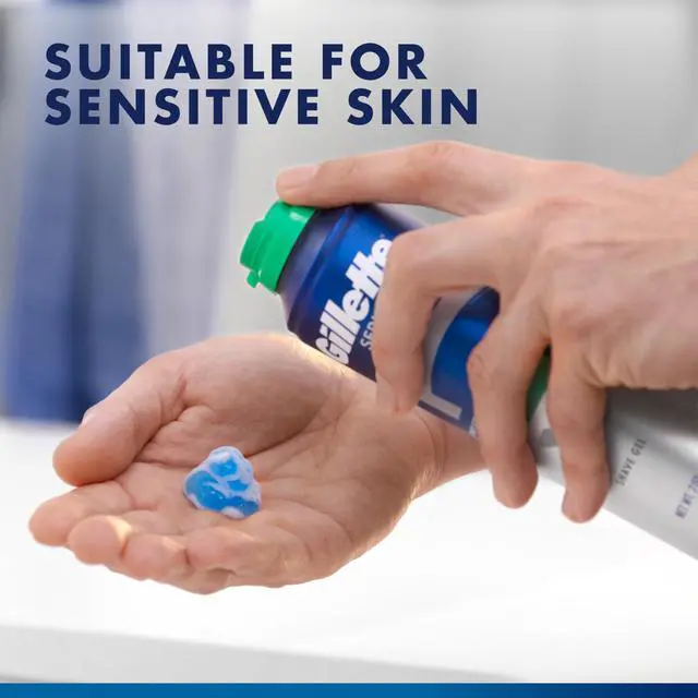 Alt view image 5 of 7 - Series 3X Action Shave Gel, Sensitive Twin Pack, 7 Oz (Pack of 2)