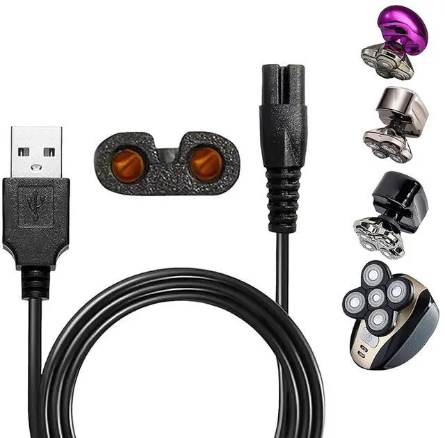 Main image of Universal Head Shaver, USB Charging Cable for Many Brands, Compatible with Bird Freedom Skull Shaver