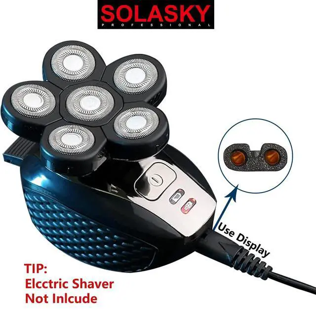 Alt view image 4 of 6 - Universal Head Shaver, USB Charging Cable for Many Brands, Compatible with Bird Freedom Skull Shaver