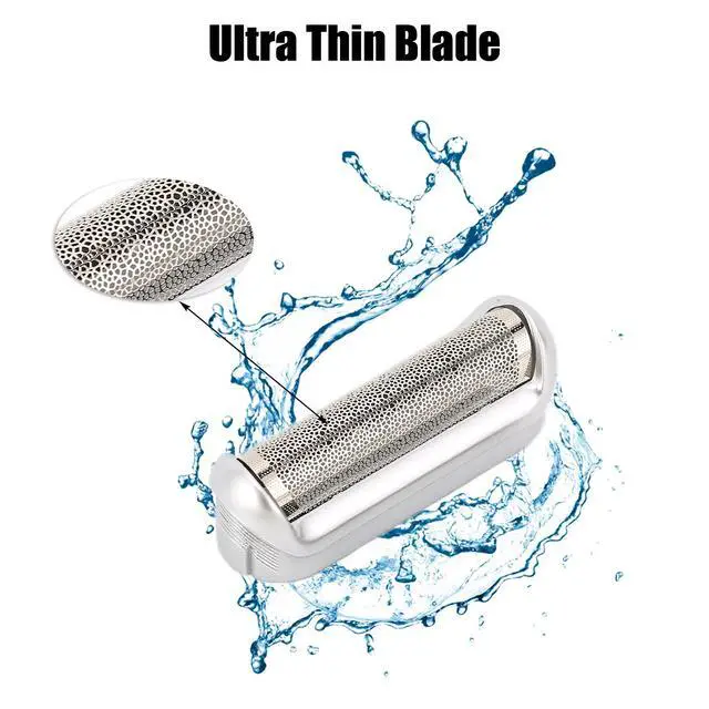 Alt view image 4 of 7 - 5s Shaver Blades Replacement Foil & Cutter, Replacement Foil Cutter Head Electric Blade Accessories for M90 M60 P40 P50 P60 P70 P80 555 575 370-5S