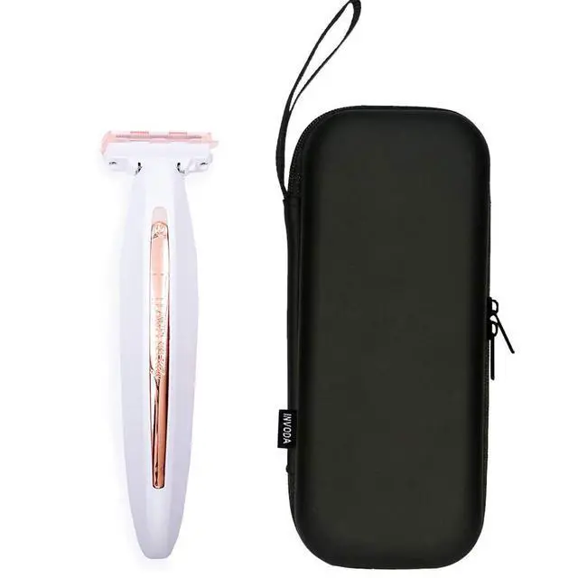 Alt view image 2 of 7 - Hard Shaver Case for Finishing Touch Flawless Body Rechargeable Ladies Shaver and Trimmer Travel Case Portable Protective Bag