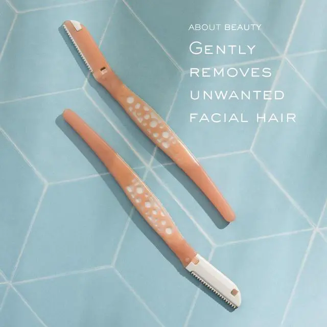 Alt view image 2 of 6 - Fuzz-Free Facial Razors - 3 Beauty Groomers for Hair Removal, Ideal for Shaving, Exfoliating, Dermaplaning and Brow Shaping, Japanese Steel Gently Removes Facial Hair