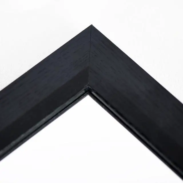 Alt view image 5 of 6 - Small Rustic Black Bathroom Mirror, 11.8x15.8 Inch Wooden Frame Rectangle Wall Mirror, Hanging Horizontally or Vertically, Suitable for Living Room Bathroom Bedroom Entryway