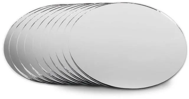 Alt view image 6 of 7 - Mini 1 Inch Small Round Glass Mirror Circles for Arts & Crafts Projects, Traveling, Framing, Decoration (50 Pieces)